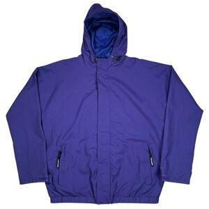 Mens Vintage Recon Purple Soft Shell Hooded Jacket Size Large Futura Stash